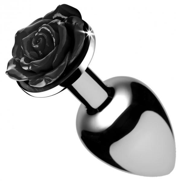 Booty Sparks Black Rose Anal Plug Small - Image 2