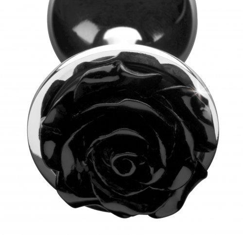 Booty Sparks Black Rose Anal Plug Small - Image 5