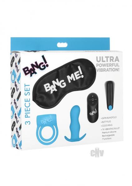 Duo Blast Remote Control Cock Ring And Butt Plug Vibe Kit - Image 2