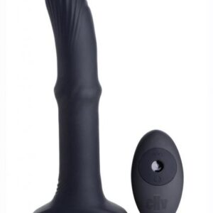 Thunder Plug Sliding Shaft Vibe W/remote
