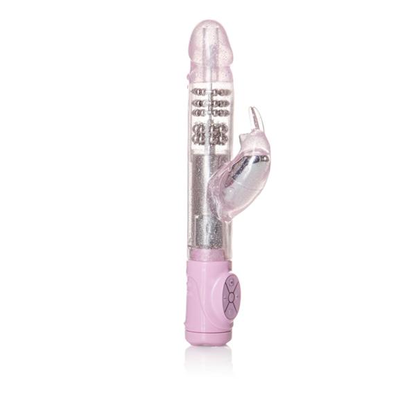Thrusting Jack Rabbit Pink Vibrator - Image 2