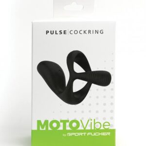Sport Fucker Motovibe Pulse Cockring - Black