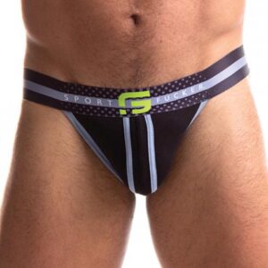Sport Fucker Jersey Jock - L Black/black