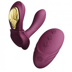 Zalo Aya Wearable Vibrator W/remote - Velvet Purple