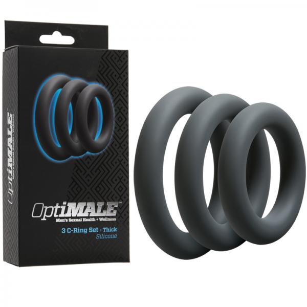 Optimale 3 C-ring Thick Set Slate - Image 4