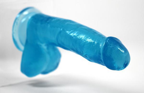 Sweet N Hard 1 Blue Dildo - Image 3