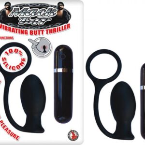 Mack Tuff Vibrating Butt Thriller Black