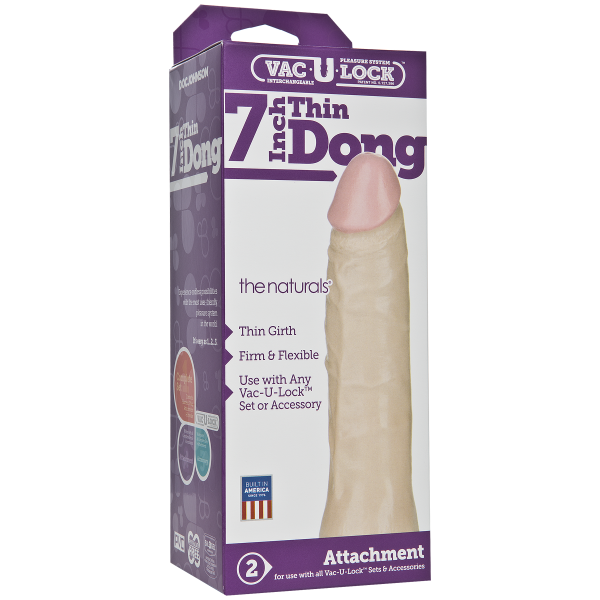 Vac-U-Lock 7" Thin Dong - Beige - Image 3