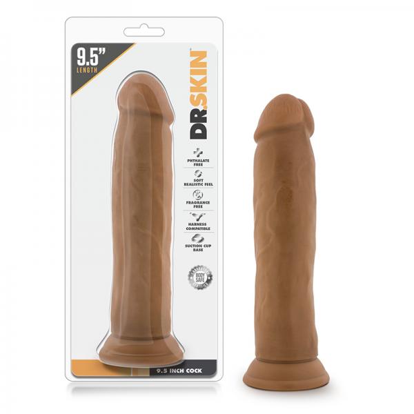 Dr Skin 9.5 inches Cock Mocha Tan Dildo - Image 2