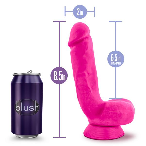 Au Naturel Bold Pound 8.5 inches Dildo Pink - Image 5