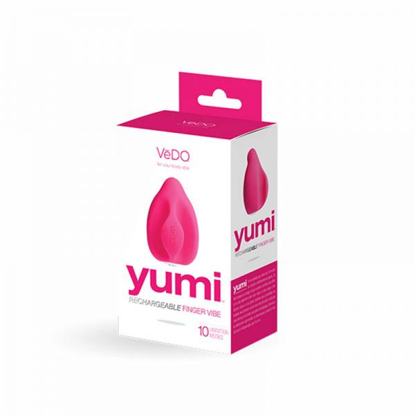 Vedo Yumi Rechargeable Finger Vibe Foxy Pink - Image 3
