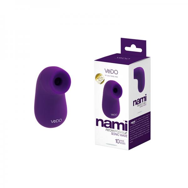 Vedo Nami Rechargeable Sonic Vibe - Deep Purple - Image 2