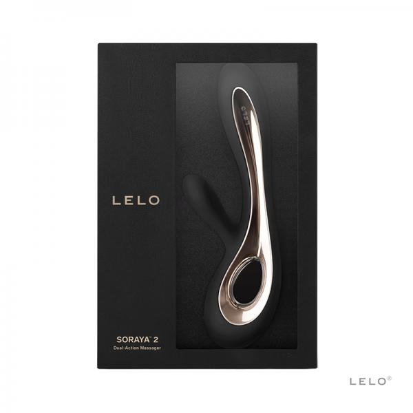 Lelo Soraya 2 Rabbit Vibrator Black - Image 2
