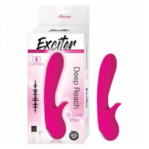 Exciter Deep Reach G-spot Vibe Pink