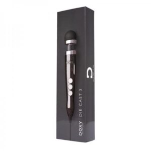 Doxy Die Cast 3 Compact Wand Vibrator Disco Black
