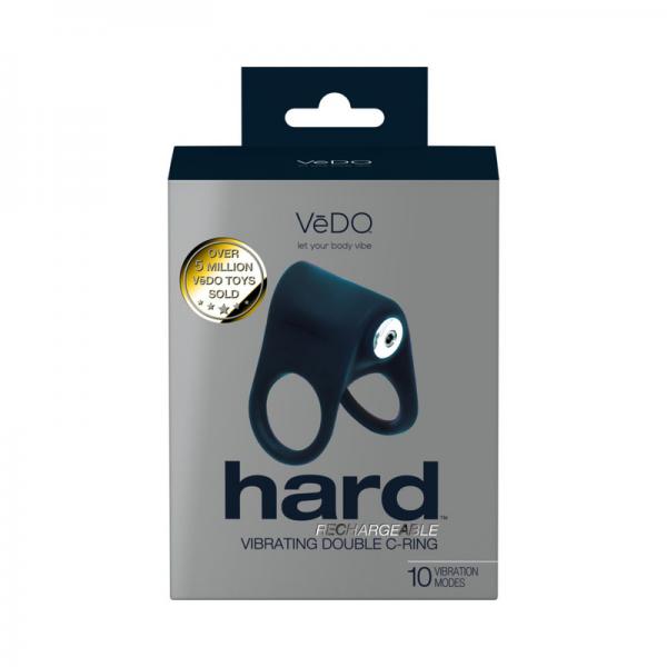Vedo Hard Rechargeable C-ring - Black - Image 2