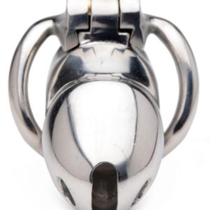 Rikers 24-7 Stainless Steel Locking Chastity Cage