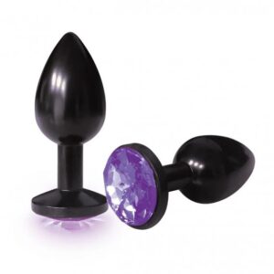 The Starter Anodized Bejeweled Steel Plug Violet
