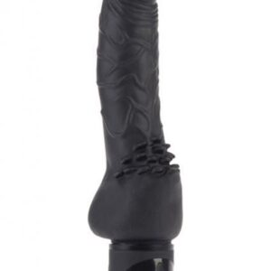 Power Stud Cliterrific Waterproof Black Vibrator