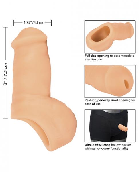 Packer Gear 5in Ultra Soft Silicone Stp Ivory - Image 5