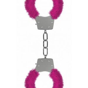 Ouch Pleasure Handcuffs Furry Pink