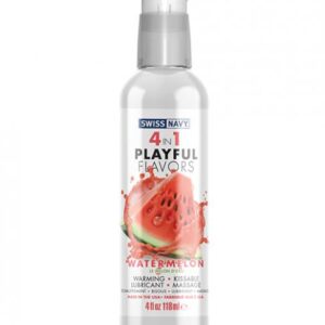 Swiss Navy 4 In 1 Playful Flavors Watermelon 4oz