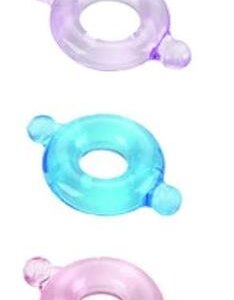 Elastomer C Ring Set -  Blue, Purple, Pink