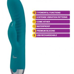 Viben Alluring Come Hither G Spot Rabbit Ocean