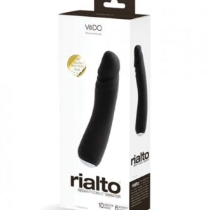 Vedo Rialto Rechargeable Vibe Pearl Black