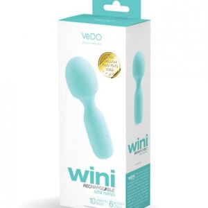 Vedo Wini Rechargeable Mini Wand Turquoise