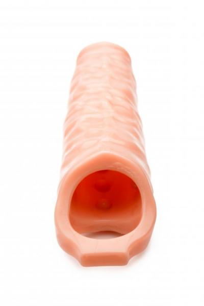 3 Inches Extender Sleeve Beige Penis Extension - Image 5