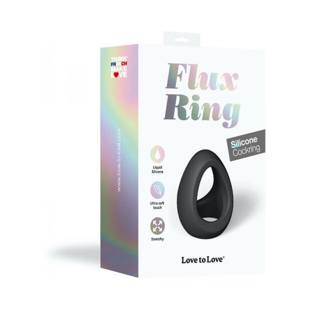 Love To Love Cockring Flux Ring Noir