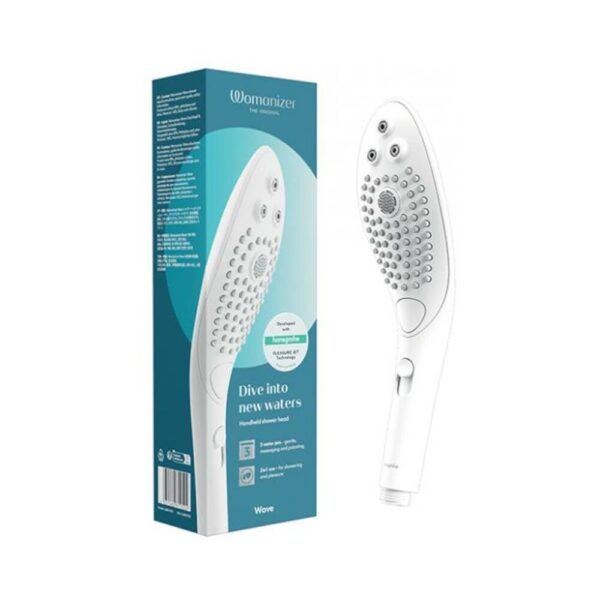 Womanizer Wave Shower Head Masturbator White