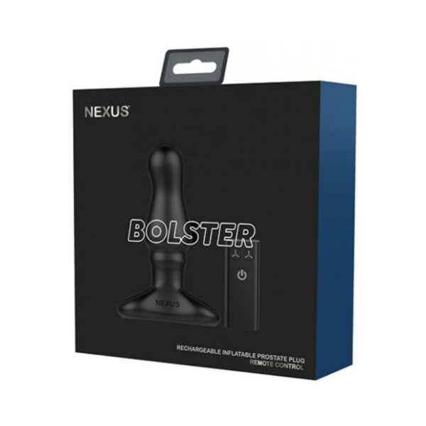 Nexus Bolster Butt Plug With Inflatable Tip