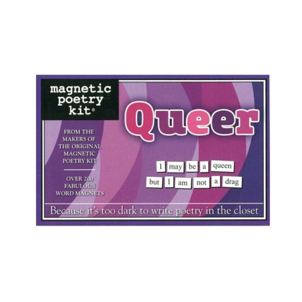 Magnetic Poetry Kit: Queer Edition