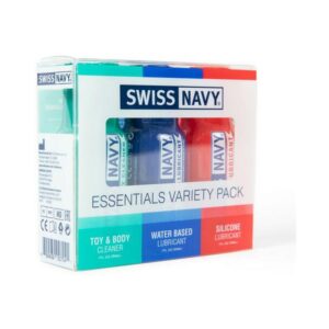 Swiss Navy Essentials Variety Pack 1 Oz.