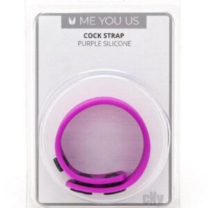 Myu Silicone Cock Strap Purple