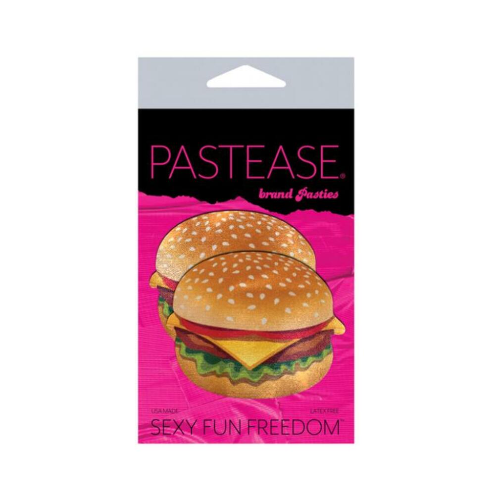 Pastease Burger: Delicious Cheeseburger Nipple Pasties - Image 2
