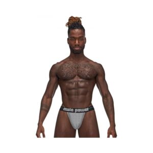Mp Sexagon Micro V Thong Gray S/m
