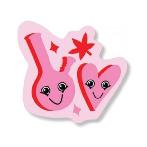 Stoner Besties Sticker - Pack Of 3