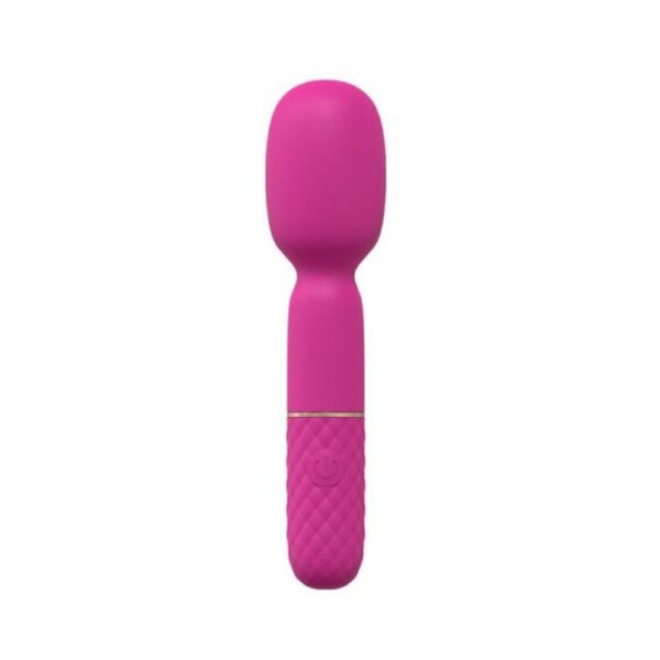 Loveline Bella 10 Speed Vibrating Mini-wand Silicone Rechargeable Waterproof Pink