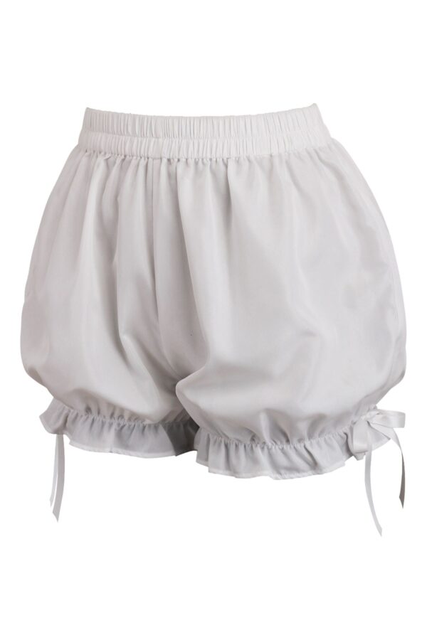 White Cotton Bloomers - Image 2