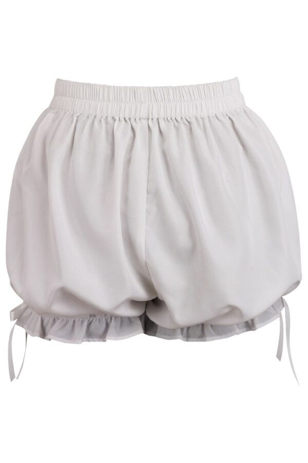 White Cotton Bloomers - Image 3