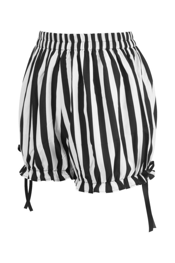White/Black Striped Bloomers - Image 2