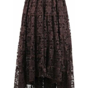 Brown Lace Skirt - Daisy Corsets