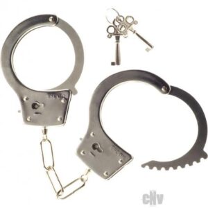 Heay Metal Handcuffs Silver Kink