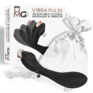 Omg Vibrapulse Clitoral Vibe Black