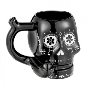 Fashioncraft Novelty Mug - Black Skull