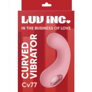 Luv Inc. Curved Vibrator - Light Pink
