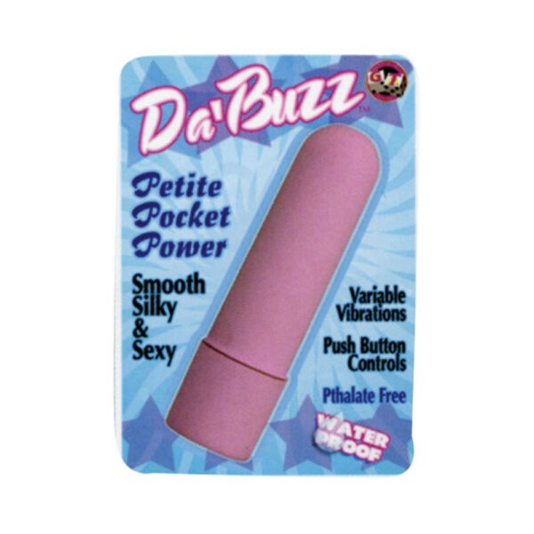 Da Buzz Mini Vibrator (pink) - Image 2